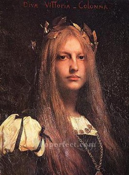  Jules Oil Painting - Diva Vittoria Colonna Jules Joseph Lefebvre